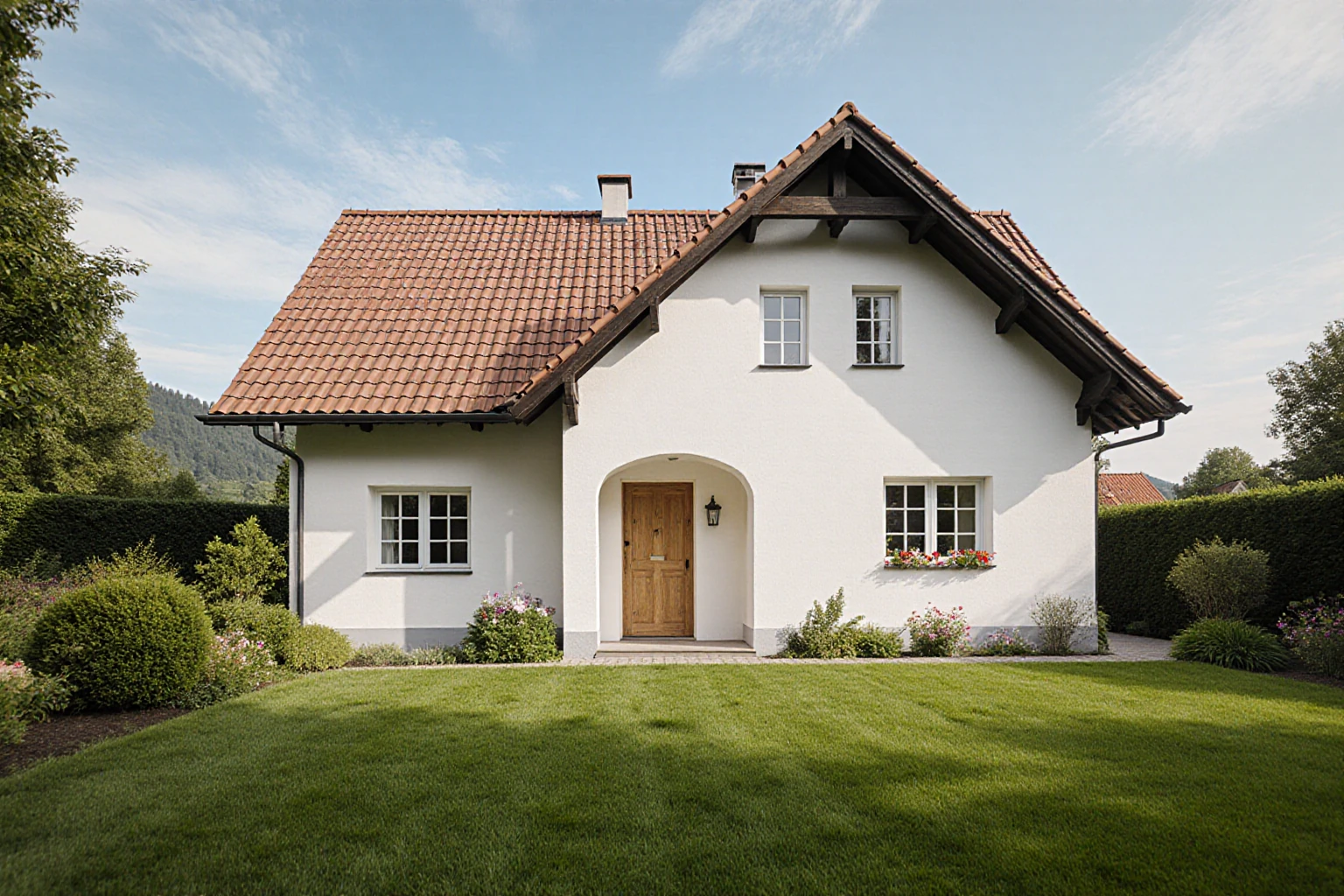 Bayerisches Wohnhaus mit größerem Garten